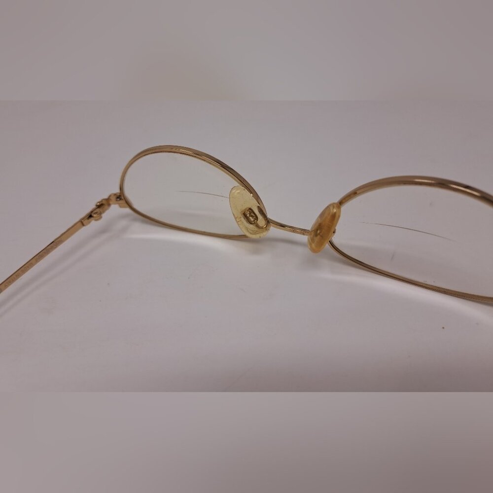 Yves Saint Laurent Women's Glasses Gold Metal Havana Frames 4084 Y119 52-19-130 - Picture 13 of 16